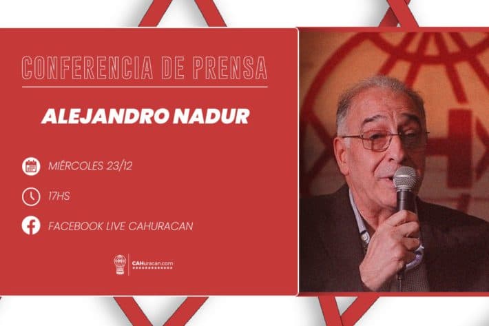 Conferencia de Prensa vía Zoom del Presidente Alejandro Nadur