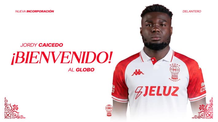 ¡Bienvenido, Jordy Caicedo!