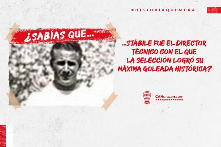 #HistoriaQuemera Stábile y otro récord en la Selección Argentina