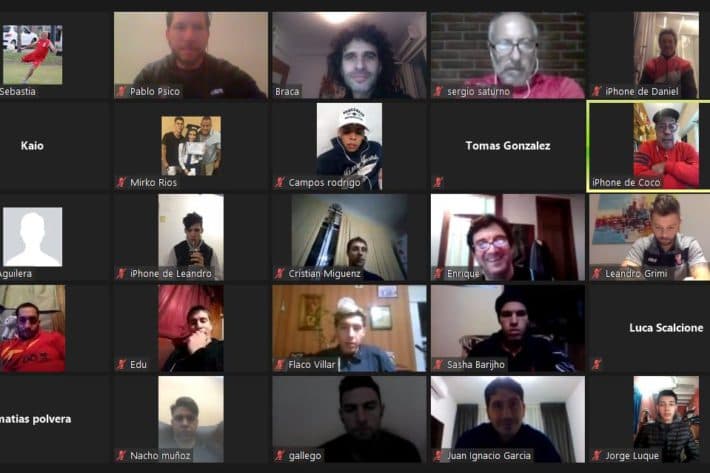 Coco Sily dialogó con las Inferiores del Globo