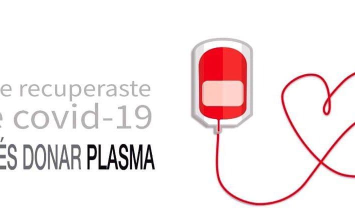 Si te recuperaste de COVID-19, doná plasma de convalecientes