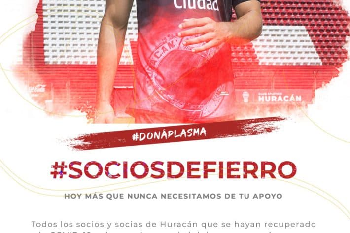 Si te recuperaste de COVID-19, doná plasma