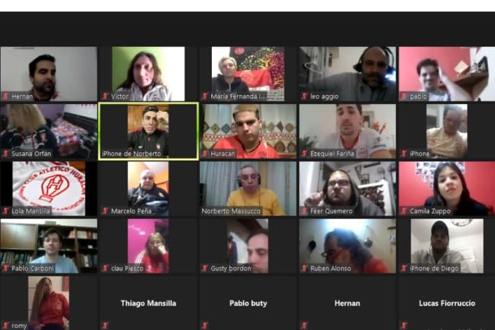 Norberto Briasco charló con la Peña Zona Sur