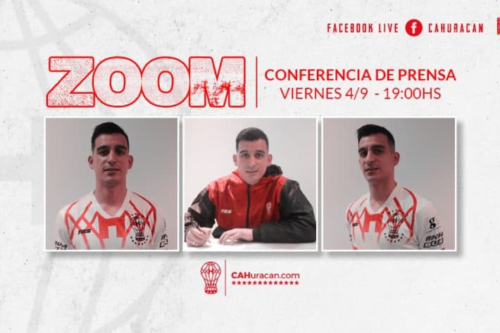 Conferencia de Prensa vía Zoom de Franco Cristaldo