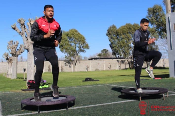 Ejercicios físicos en La Quemita