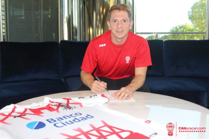 Esteban Rolón es el noveno refuerzo de Huracán