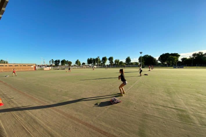 Hockey sobre Césped Femenino retomó la actividad en La Quemita