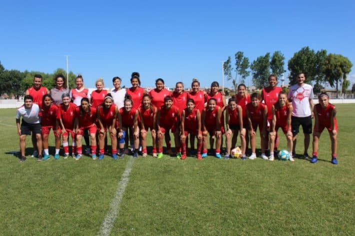 Primer amistoso del femenino