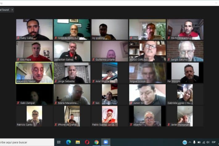 Encuentro de Huracanes vía zoom