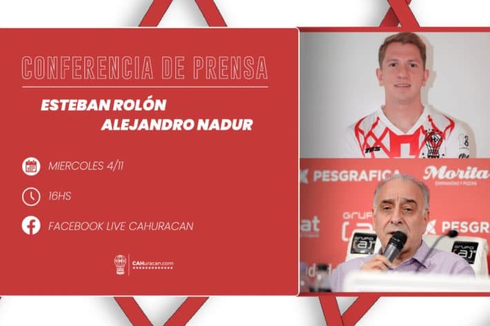 Conferencia de Prensa vía Zoom de Esteban Rolón