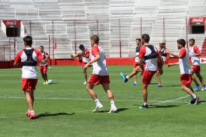 Entrenamiento en El Palacio