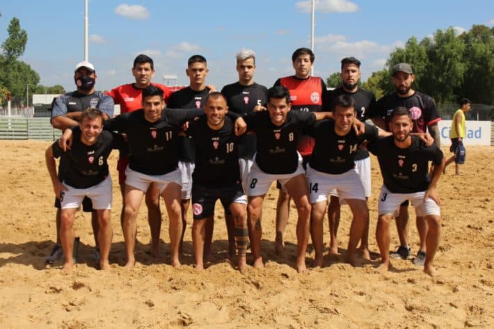 Goleada de Fútbol Playa Masculino