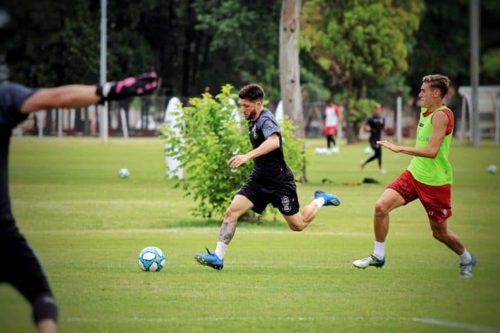 Los Quemeros entrenaron en La Quemita