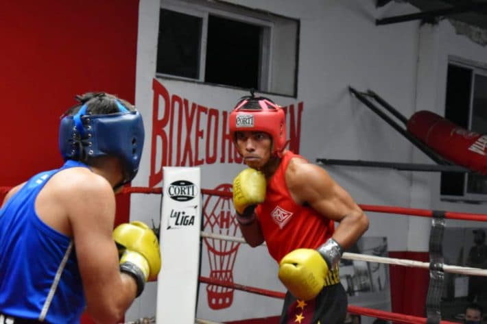 Jornada de boxeo en la Sede Social