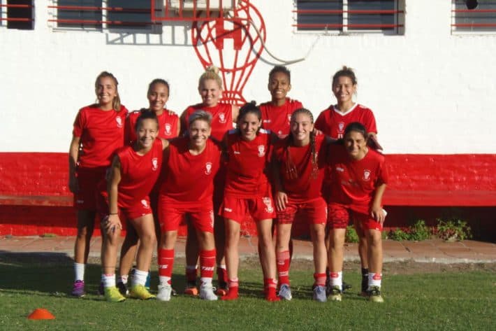 Goleada de fútbol femenino