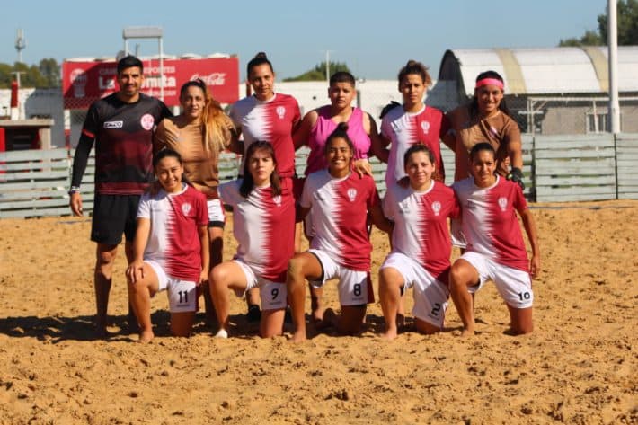 Un nuevo triunfo de Fútbol Playa femenino