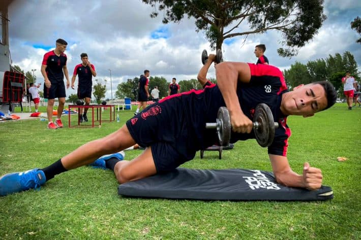 Trabajos físicos en La Quemita