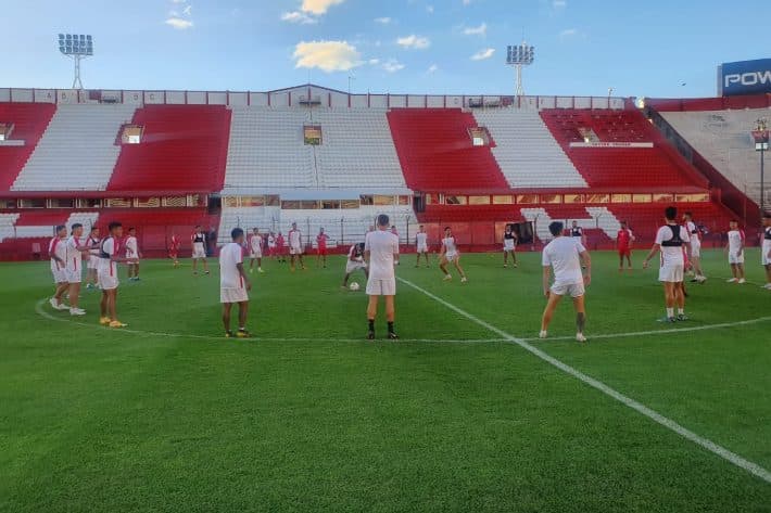 Práctica vespertina en El Palacio