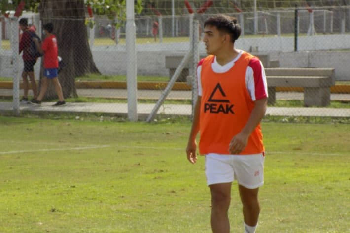 Ibañez entrenó a la par de sus compañeros