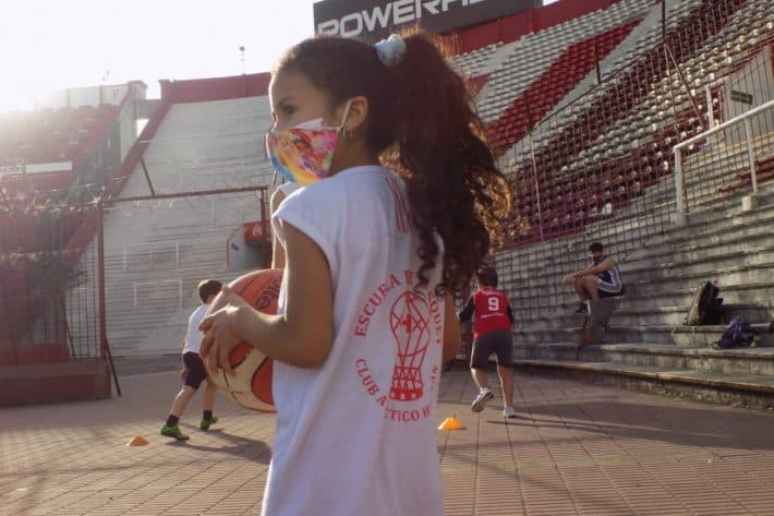 Básquet entrena en El Palacio