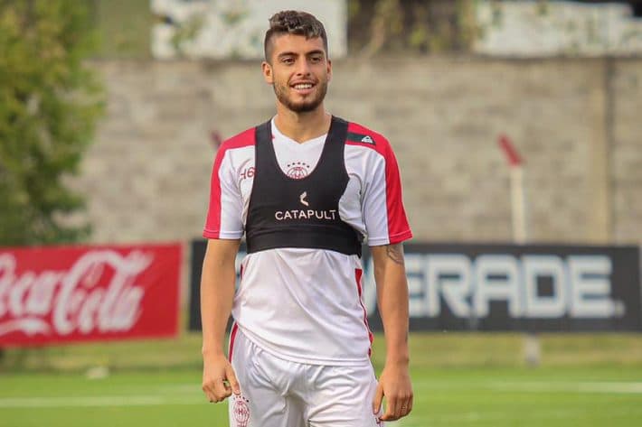 Iván Erquiaga regresó a los entrenamientos