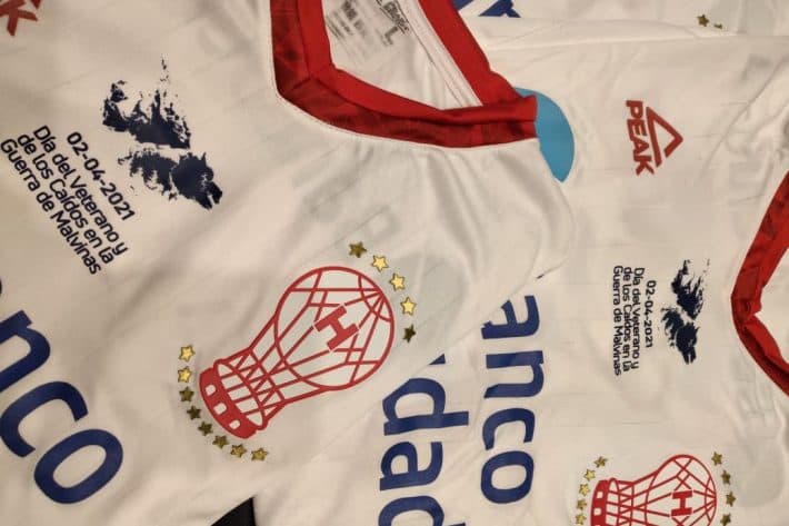 Se sortearon las camisetas en homenaje a Malvinas