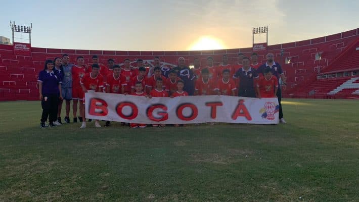 ¡Huracán de Bogotá visitó Argentina!