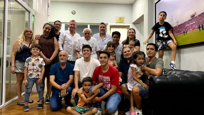 Toda una vida junto a Huracán