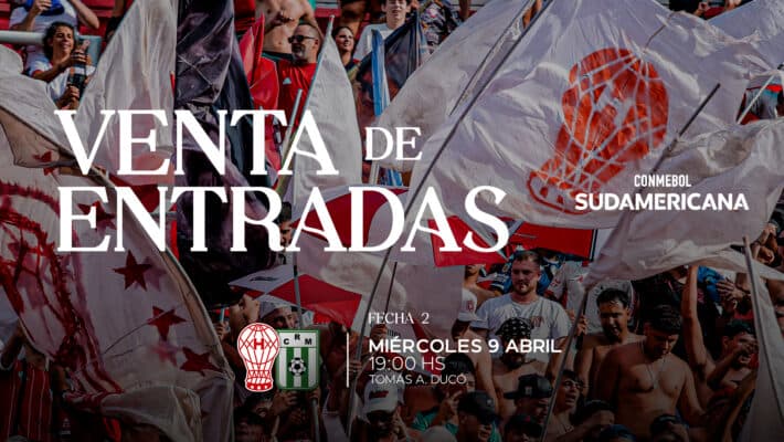 Venta de entradas para la Sudamericana