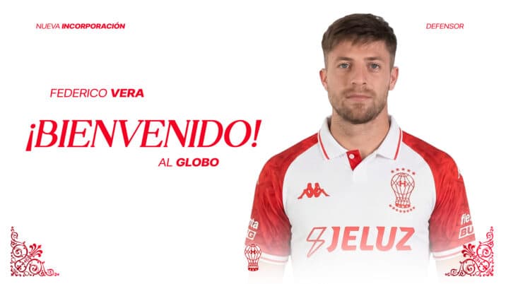 ¡Bienvenido, Federico Vera!